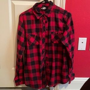 red and black flannel